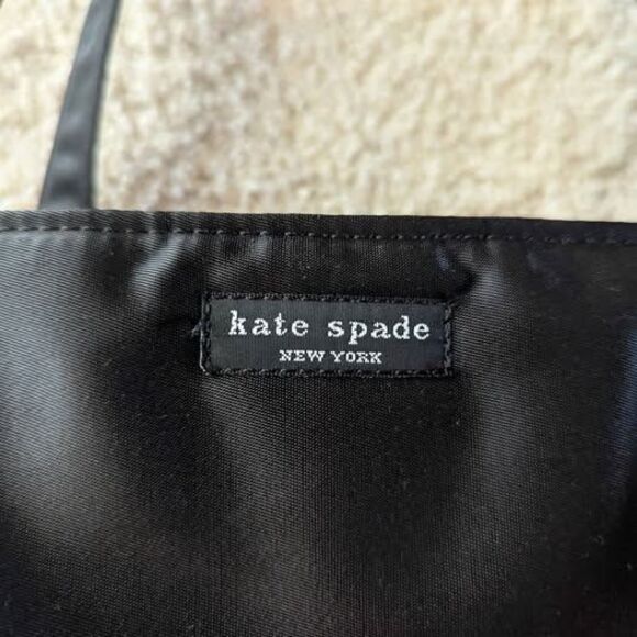 Vintage Kate Spade Sam box tote nylon 90s - Picture 2 of 8